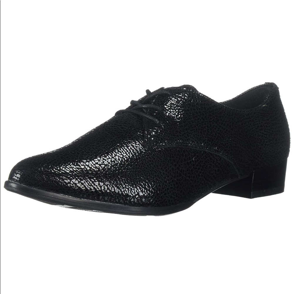 Distressed Genuine Leather Derby Lace Up Oxfords - Picture 7 of 8